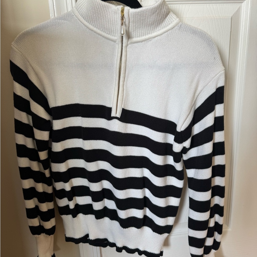J Crew Quart Zip Sweater